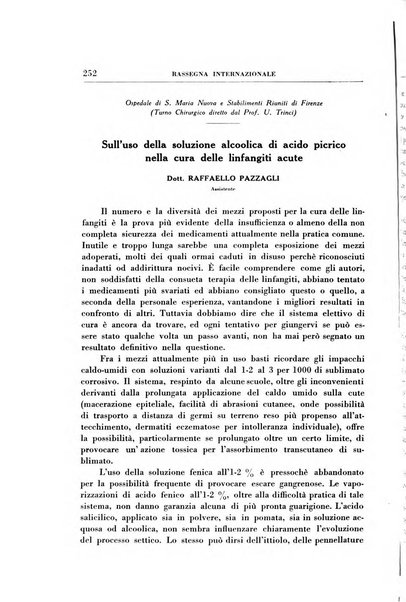 Rassegna internazionale di clinica e terapia