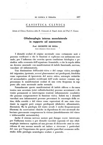 Rassegna internazionale di clinica e terapia