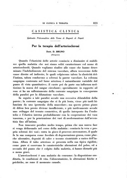 Rassegna internazionale di clinica e terapia