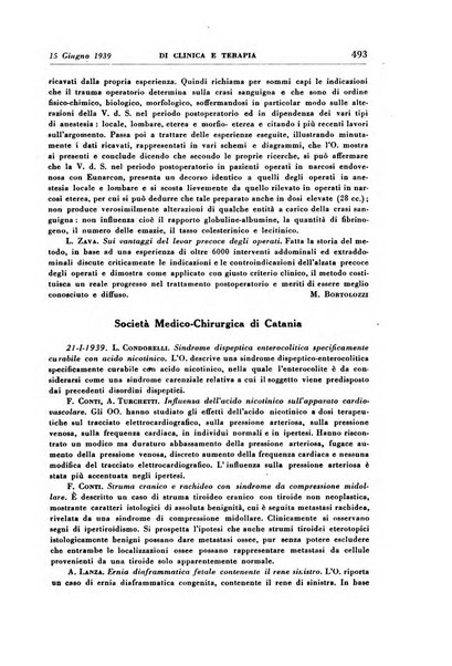 Rassegna internazionale di clinica e terapia