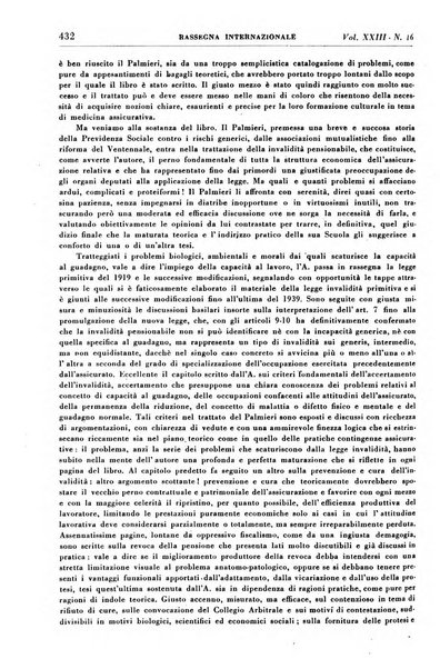 Rassegna internazionale di clinica e terapia