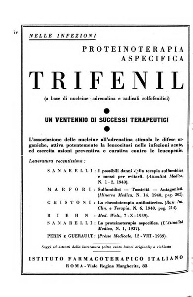 Rassegna internazionale di clinica e terapia