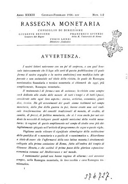 Rassegna monetaria