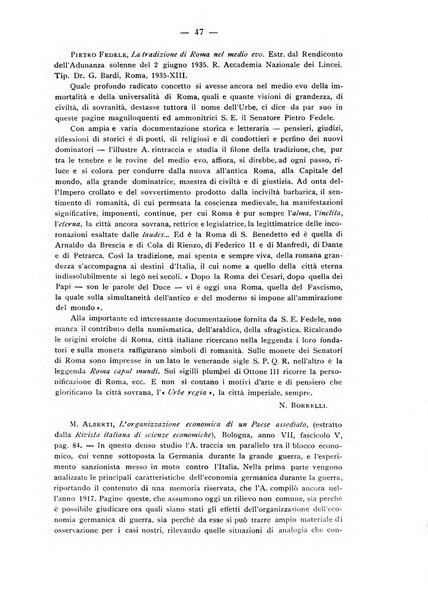 Rassegna monetaria