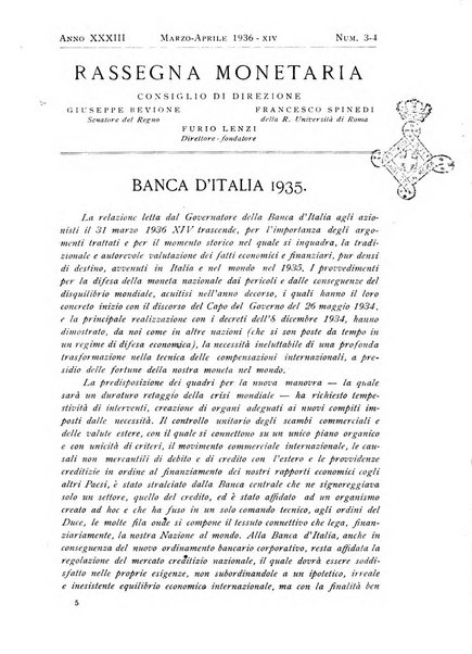 Rassegna monetaria