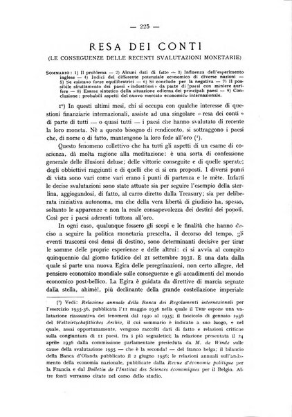 Rassegna monetaria