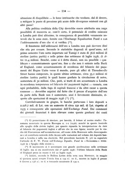 Rassegna monetaria