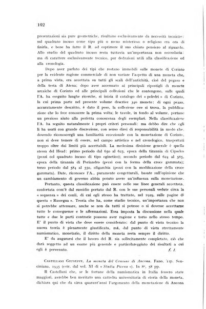 Rassegna monetaria