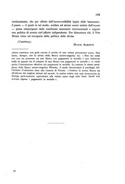 Rassegna monetaria