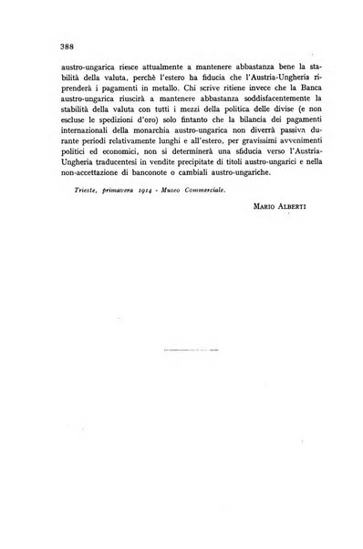 Rassegna monetaria