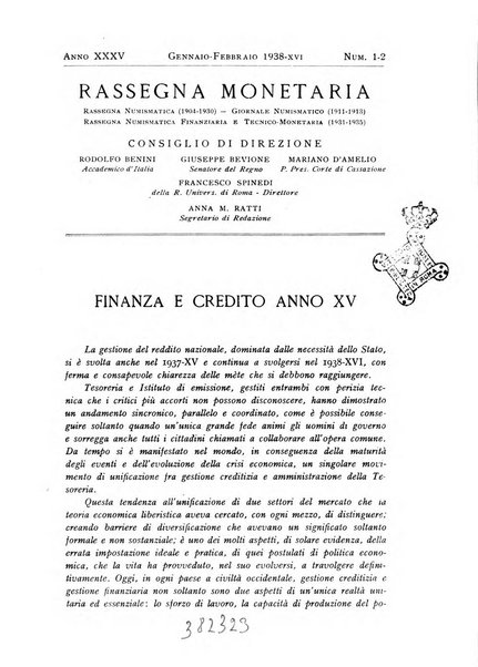 Rassegna monetaria