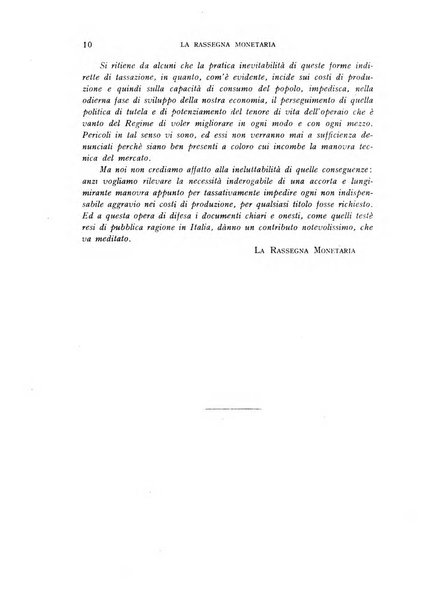 Rassegna monetaria