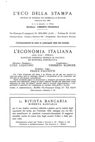 Rassegna monetaria