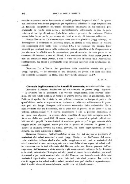 Rassegna monetaria