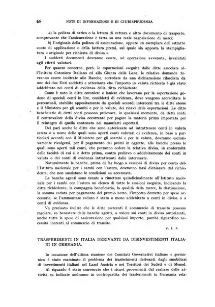 Rassegna monetaria