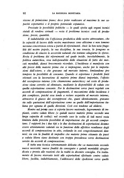 Rassegna monetaria