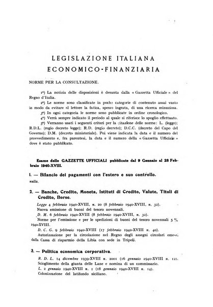 Rassegna monetaria