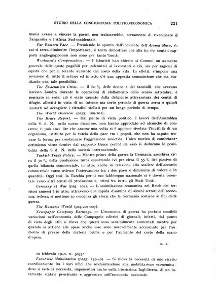 Rassegna monetaria