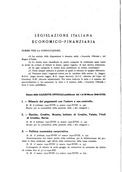 Rassegna monetaria