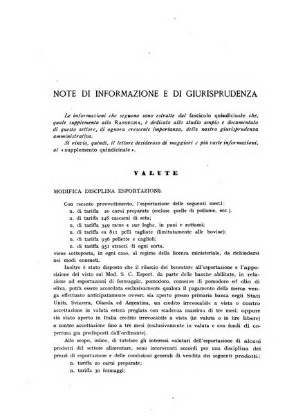 Rassegna monetaria