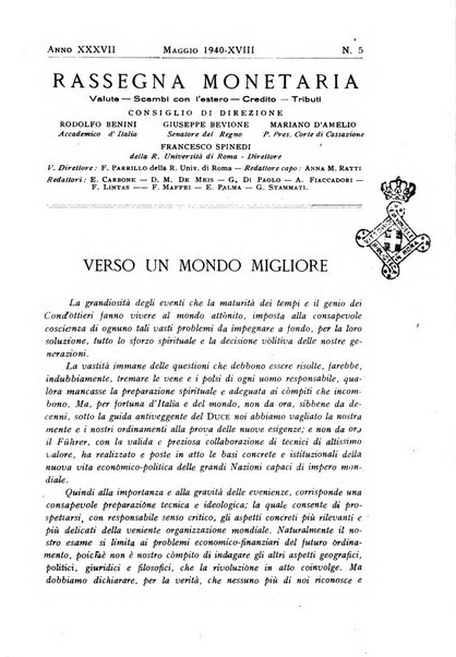 Rassegna monetaria