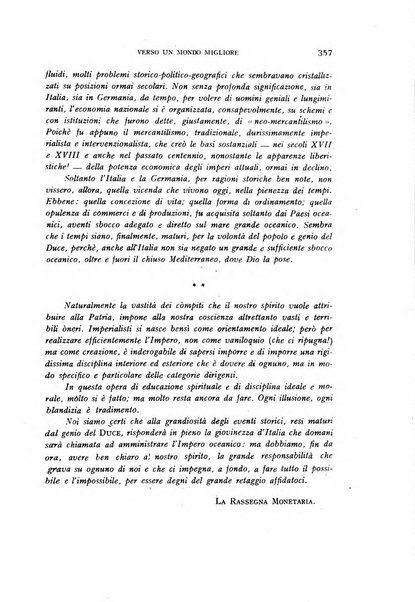 Rassegna monetaria