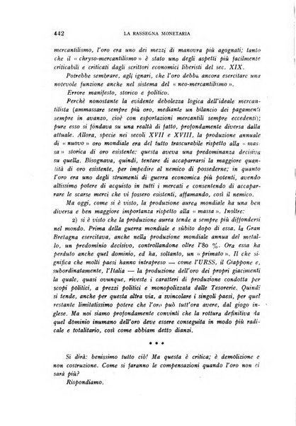 Rassegna monetaria