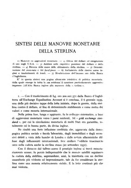 Rassegna monetaria