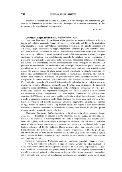 Rassegna monetaria