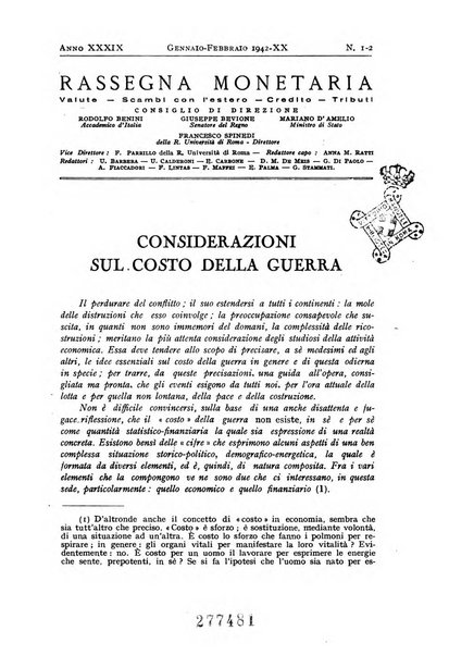 Rassegna monetaria