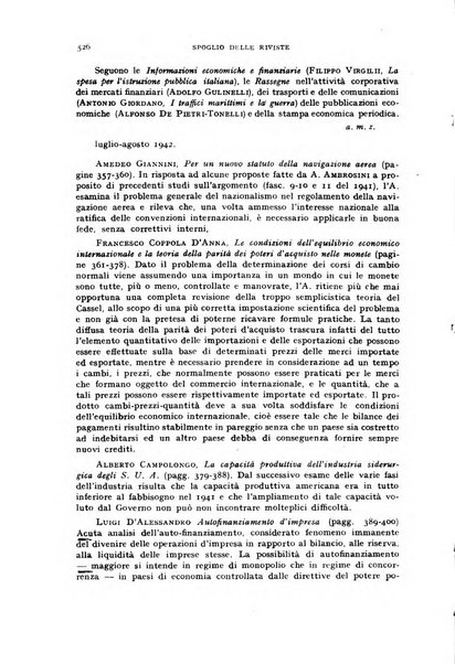 Rassegna monetaria