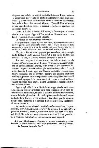 La rassegna nazionale