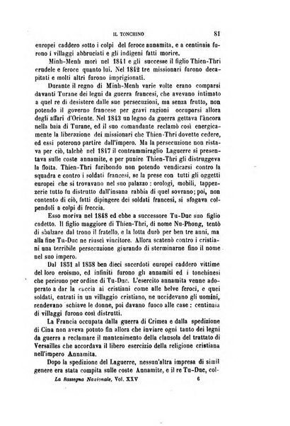 La rassegna nazionale