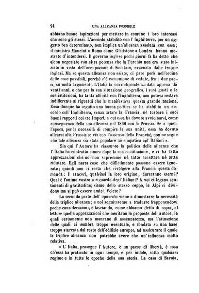 La rassegna nazionale