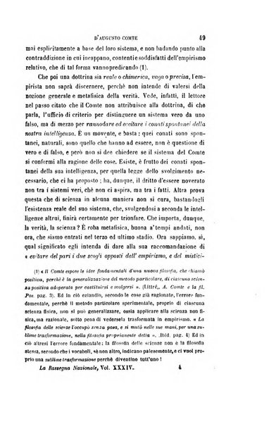 La rassegna nazionale