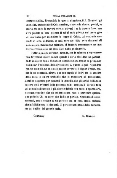 La rassegna nazionale