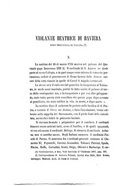 La rassegna nazionale