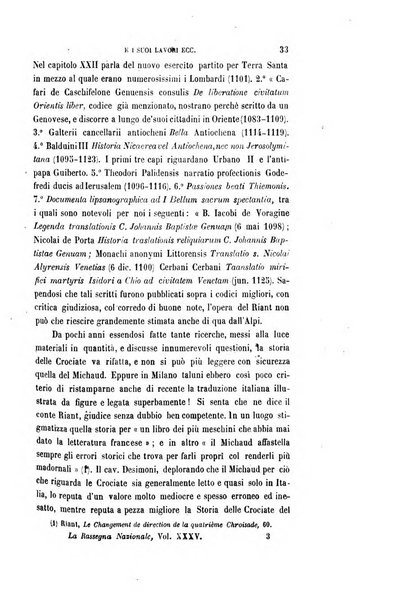 La rassegna nazionale