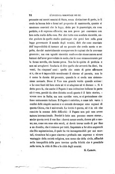 La rassegna nazionale