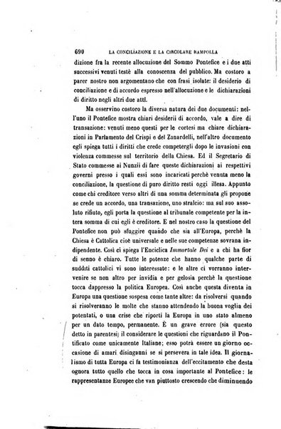 La rassegna nazionale