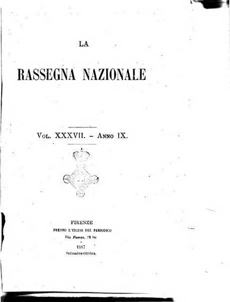 La rassegna nazionale