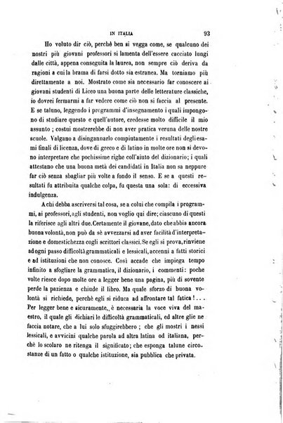 La rassegna nazionale