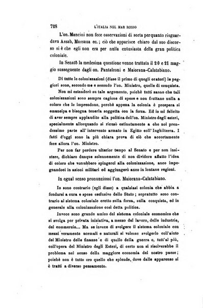 La rassegna nazionale