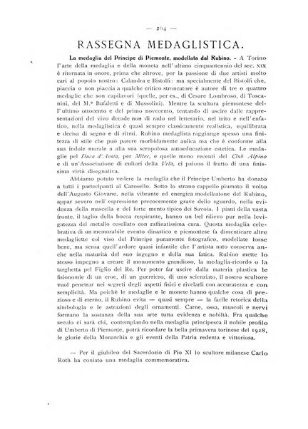 Rassegna numismatica