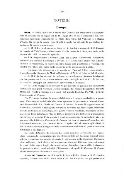 Rassegna numismatica, finanziaria e tecnico-monetaria