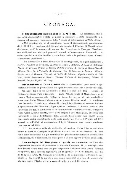 Rassegna numismatica, finanziaria e tecnico-monetaria