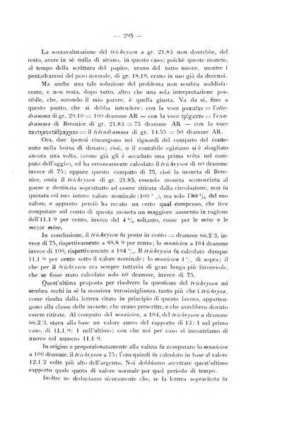 Rassegna numismatica, finanziaria e tecnico-monetaria