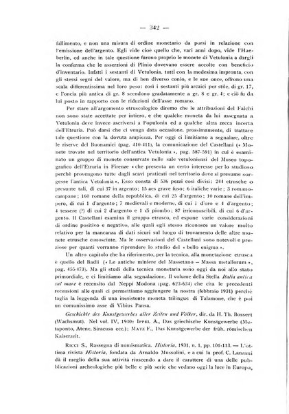 Rassegna numismatica, finanziaria e tecnico-monetaria