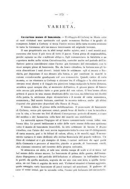 Rassegna numismatica, finanziaria e tecnico-monetaria