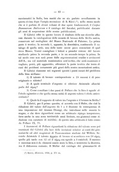 Rassegna numismatica, finanziaria e tecnico-monetaria